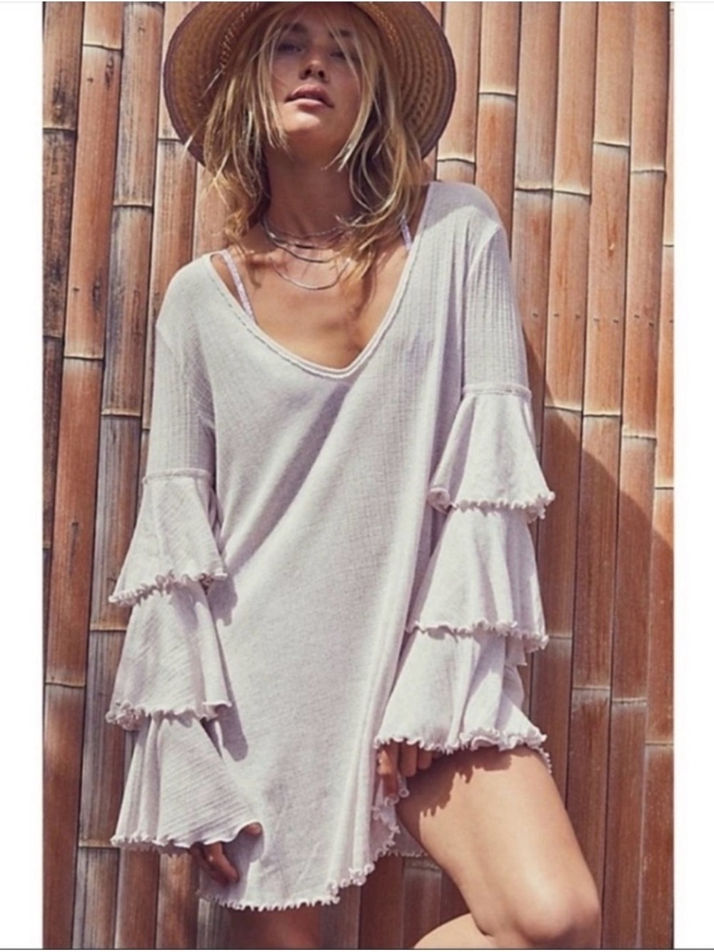 Free People Beach Seashore Mini Dress small